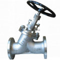 Balg Sealed Globe Valve mit Stahlguss